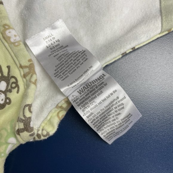 Set of 2 SwaddleMe Summer Infant Swaddle Wraps - Picture 13 of 16